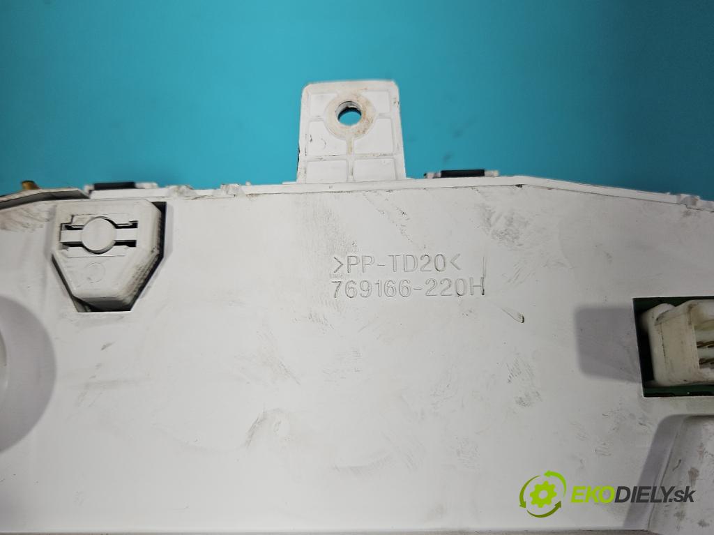 Mitsubishi Outlander II 2006-2013 2.0 DI-D 140 HP manual 103 kW 1968 cm3 5- prístrojovka/ budíky 507-920H (Prístrojová doska)