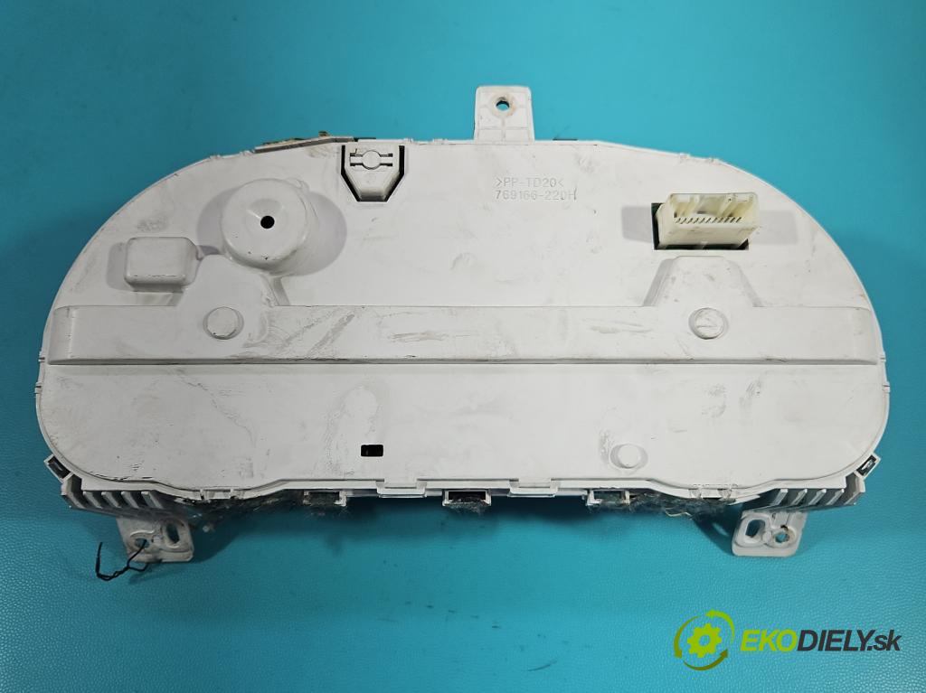 Mitsubishi Outlander II 2006-2013 2.0 DI-D 140 HP manual 103 kW 1968 cm3 5- prístrojovka/ budíky 507-920H (Prístrojová doska)