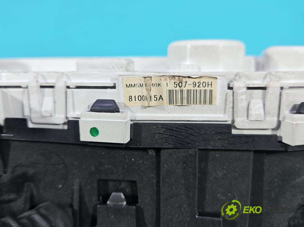 Mitsubishi Outlander II 2006-2013 2.0 DI-D 140 HP manual 103 kW 1968 cm3 5- prístrojovka/ budíky 507-920H (Prístrojová doska)