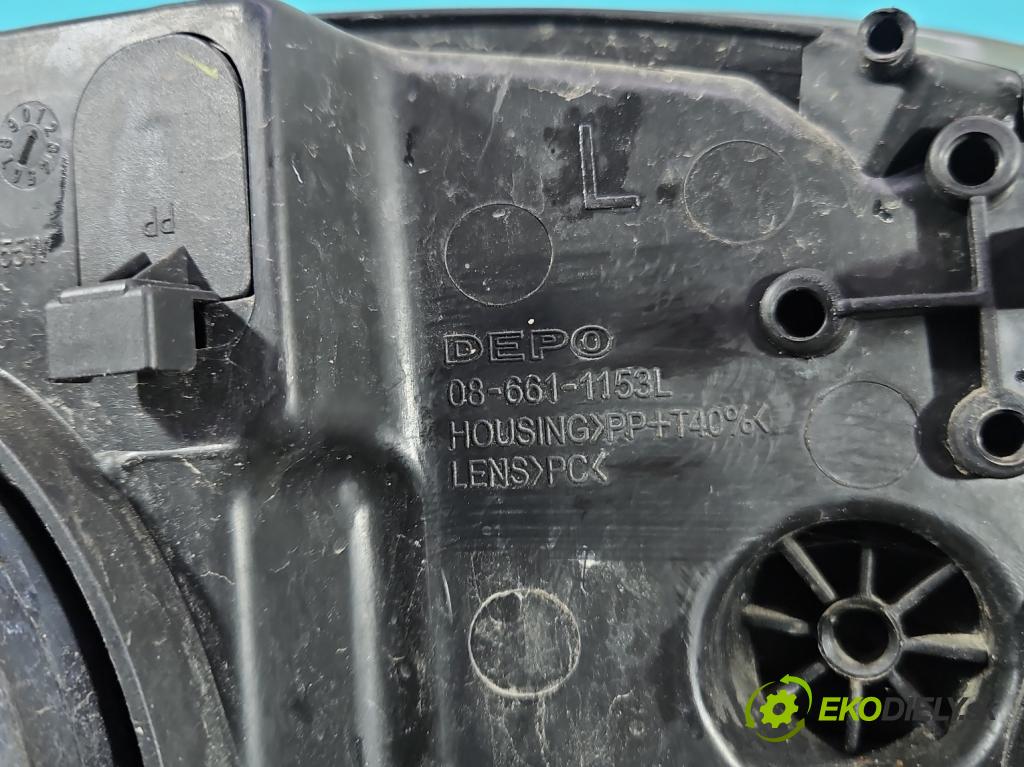 Fiat Croma II 2005-2010 1.9 jtd 150 hp manual 110 kW 1910 cm3 5- světlo levý  (Klika dveří ostatní)