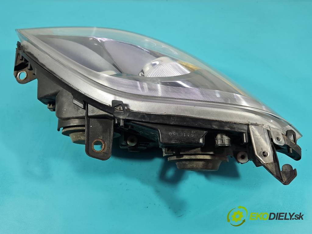 Fiat Croma II 2005-2010 1.9 jtd 150 HP manual 110 kW 1910 cm3 5- Reflektor: pravý 08-661-1153R (Svetlo predné pravé)