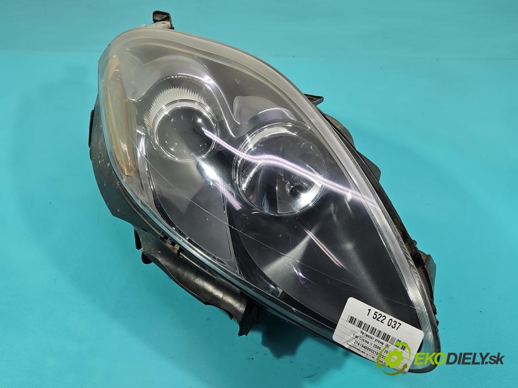 Fiat Croma II 2005-2010 1.9 jtd 150 HP manual 110 kW 1910 cm3 5- Reflektor: pravý 08-661-1153R (Svetlo predné pravé)