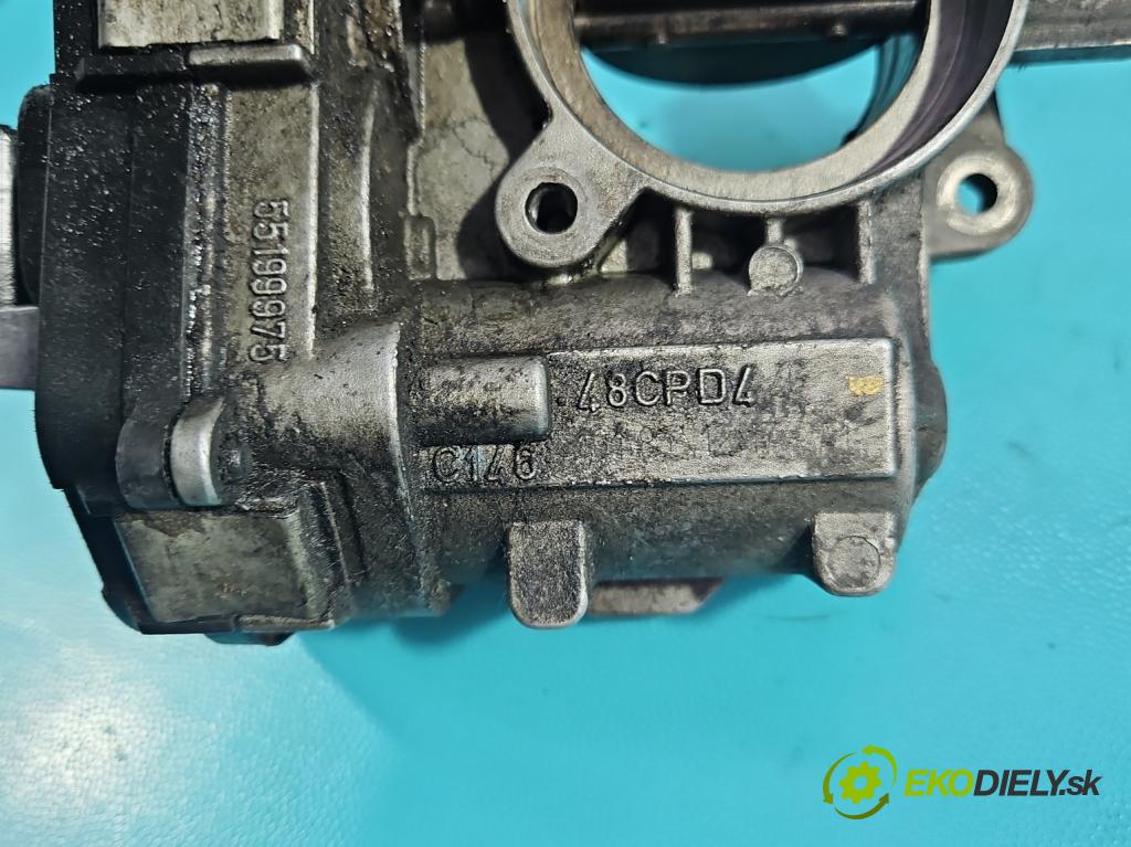 Fiat Croma II 2005-2010 1.9 jtd 150 HP manual 110 kW 1910 cm3 5- klapka 48CPD4 (Škrtiaca klapka)