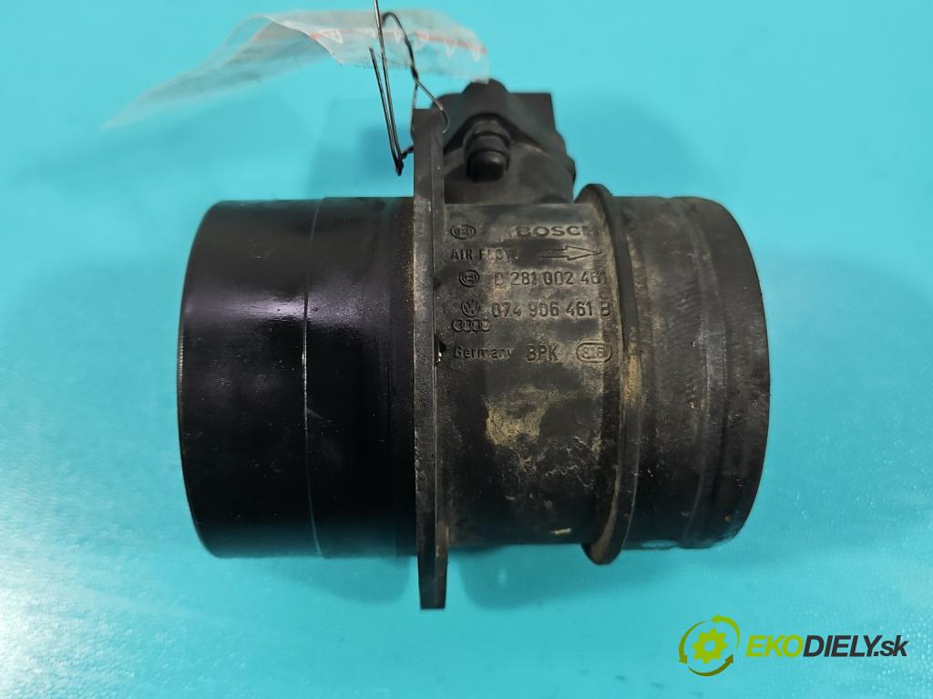 Mitsubishi Outlander II 2006-2013 2.0 DI-D 140 HP manual 103 kW 1968 cm3 5- průtokoměr: 0281002461 (Váha vzduchu)