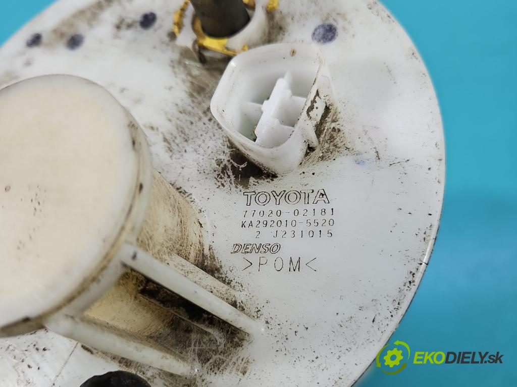 Toyota Corolla E12 2001-2009 1.8 VVTI usa 135 hp manual 99 kW 1794 cm3 4- čerpadlo paliva 77020-02181