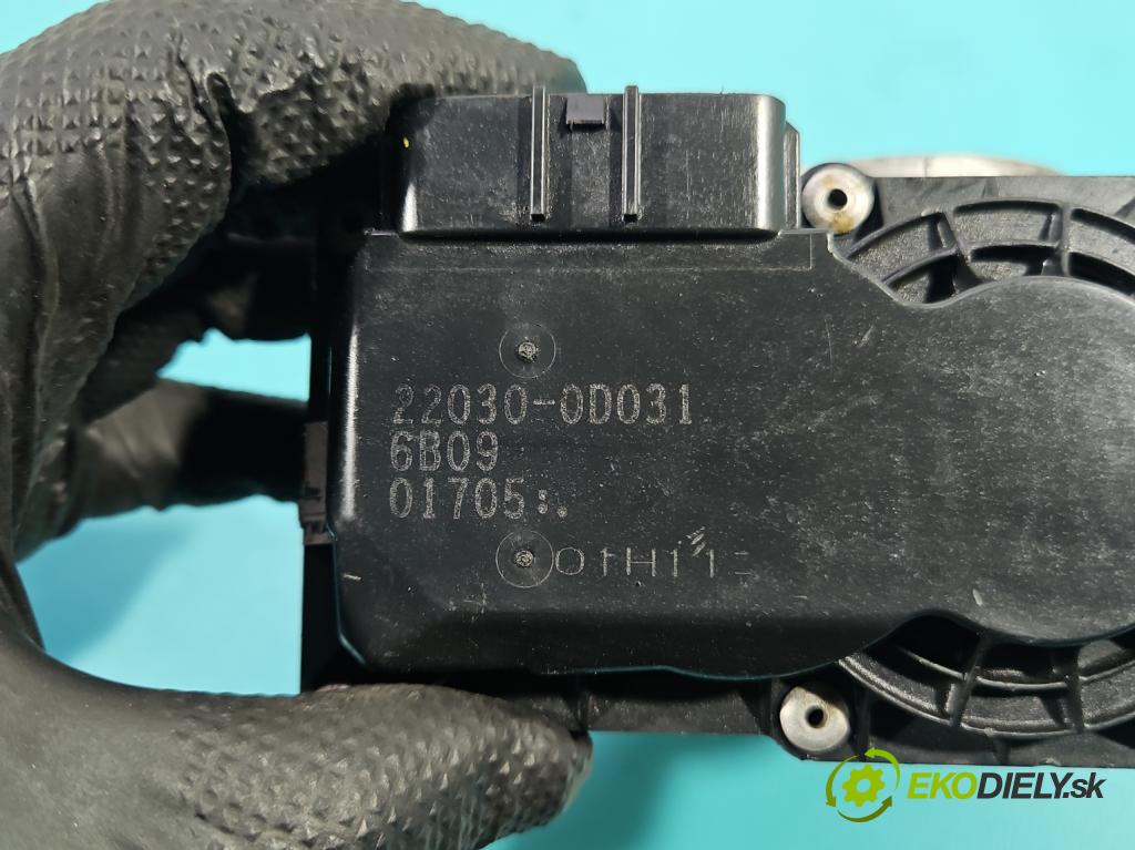 Toyota Corolla E12 2001-2009 1.8 VVTI usa 135 HP manual 99 kW 1794 cm3 4- klapka 22030-0D031 (Škrtiaca klapka)