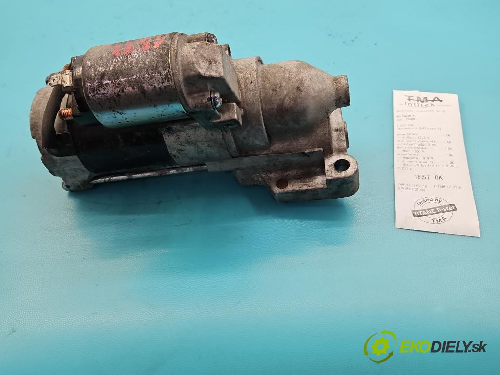 Mitsubishi Outlander II 2006-2013 2.0 DI-D 140 HP manual 103 kW 1968 cm3 5- štartér M001T93571 (Štartér)