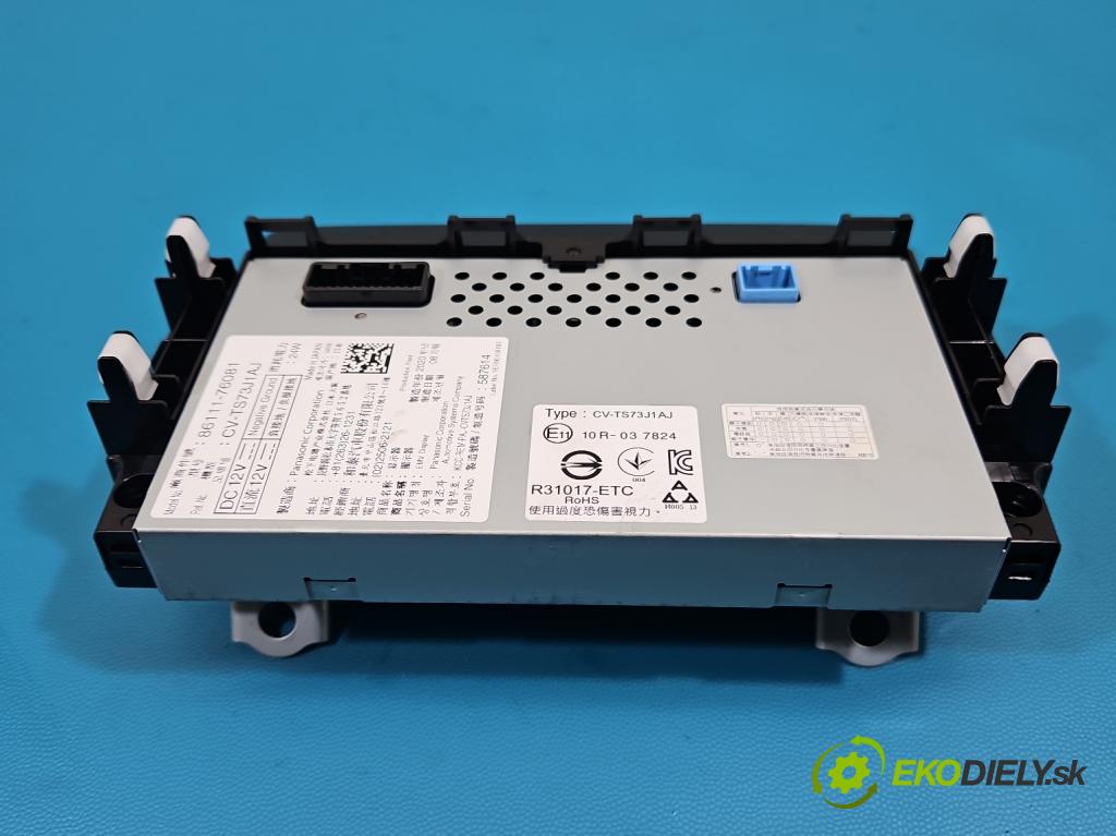 Lexus CT 2010-2022 1.8 VVTI 99 HP automatic 73 kW 1798 cm3 5- Zobrazit: 86111-76081 (Prístrojová doska)