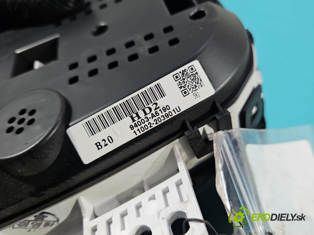 Hyundai I30 II 2012-2016 1.4 16v 100 HP manual 73.2 kW 1396 cm3 5- prístrojovka/ budíky 94003-A6190 (Prístrojová doska)