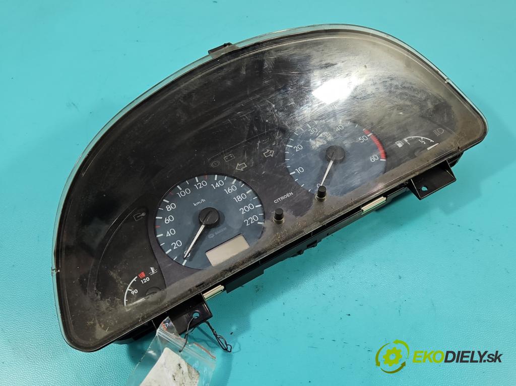 Citroen Xsara II 2000-2004 1.9d 69KM manual 51 kW 1868 cm3 5- prístrojovka/ budíky 9643206580 (Prístrojová doska)