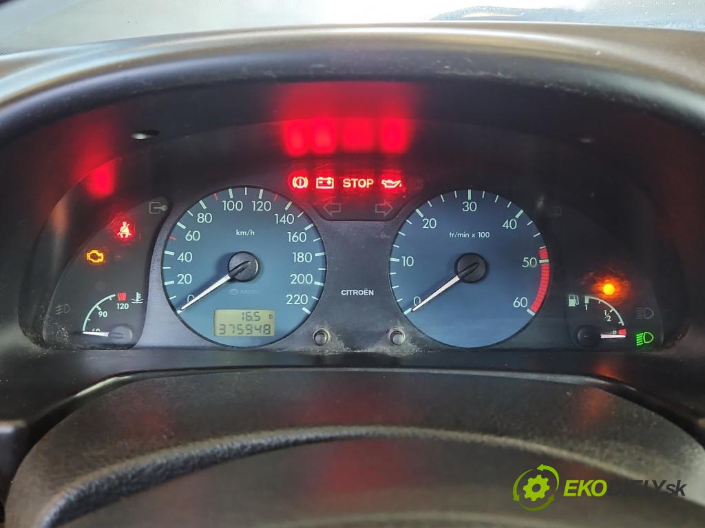 Citroen Xsara II 2000-2004 1.9d 69KM manual 51 kW 1868 cm3 5- prístrojovka/ budíky 9643206580 (Prístrojová doska)