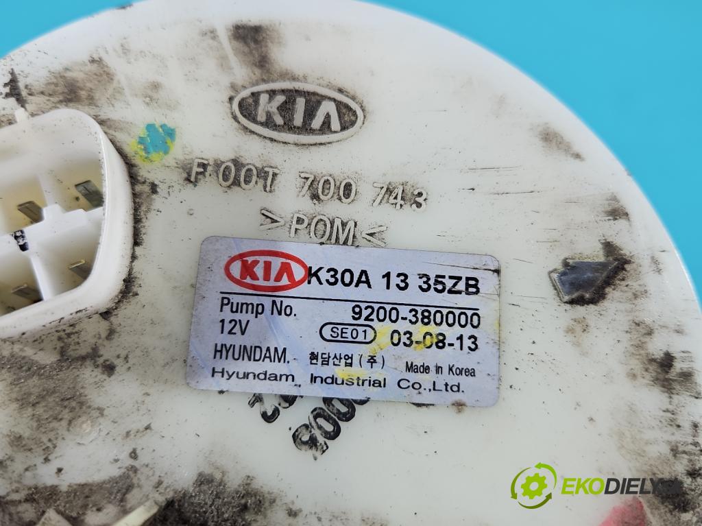Kia Rio I 1999-2005 1.3 16V 82 hp manual 60 kW 1343 cm3 5- čerpadlo paliva 9200-380000