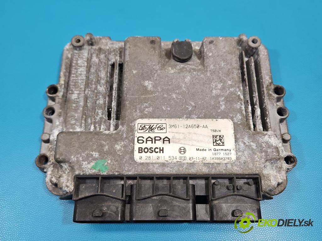 Mazda 3 I BK 2003-2009 1.6 citd 109 HP manual 80 kW 1560 cm3 5- riadiaca jednotka motora 0281011534