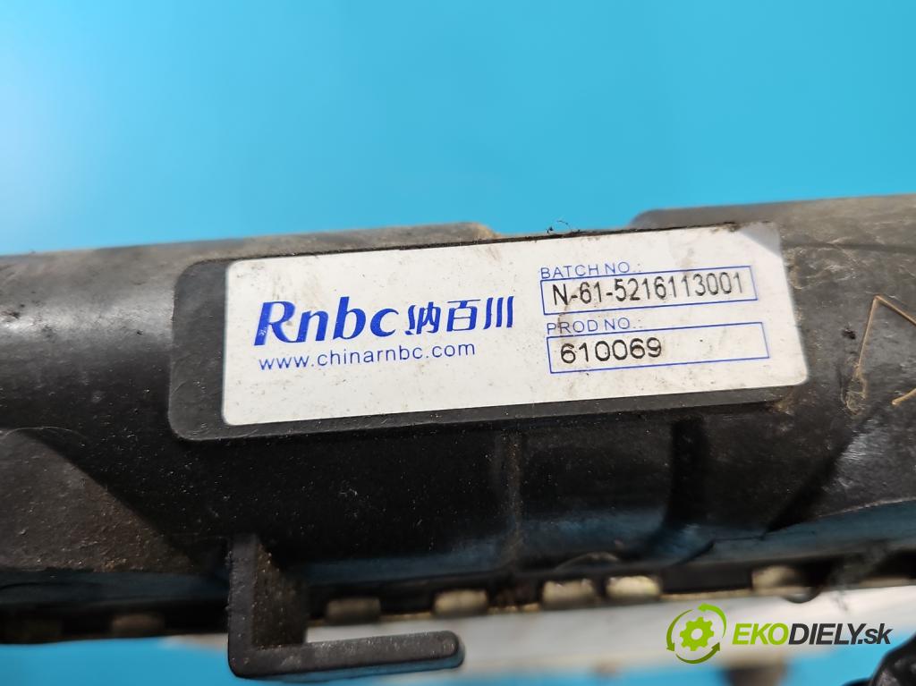 Opel Astra I 1991-2002 1.4 60 hp manual 44 kW 1389 cm3 5- Chladič vody  (Vodní chladič)