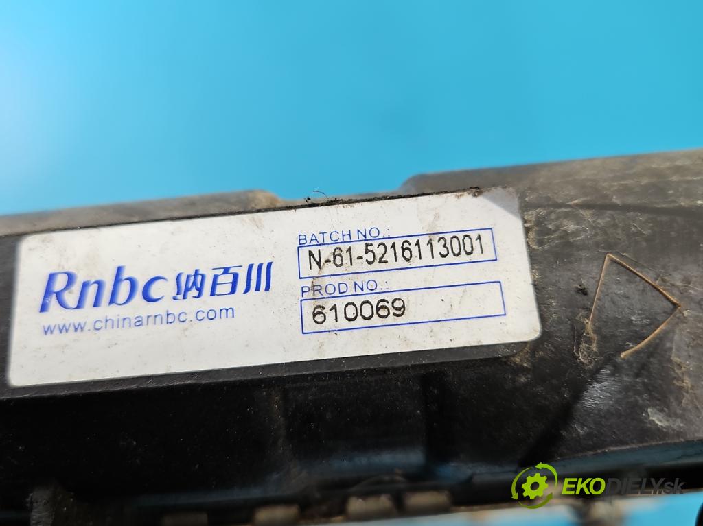 Opel Astra I 1991-2002 1.4 60 hp manual 44 kW 1389 cm3 5- Chladič vody  (Vodní chladič)