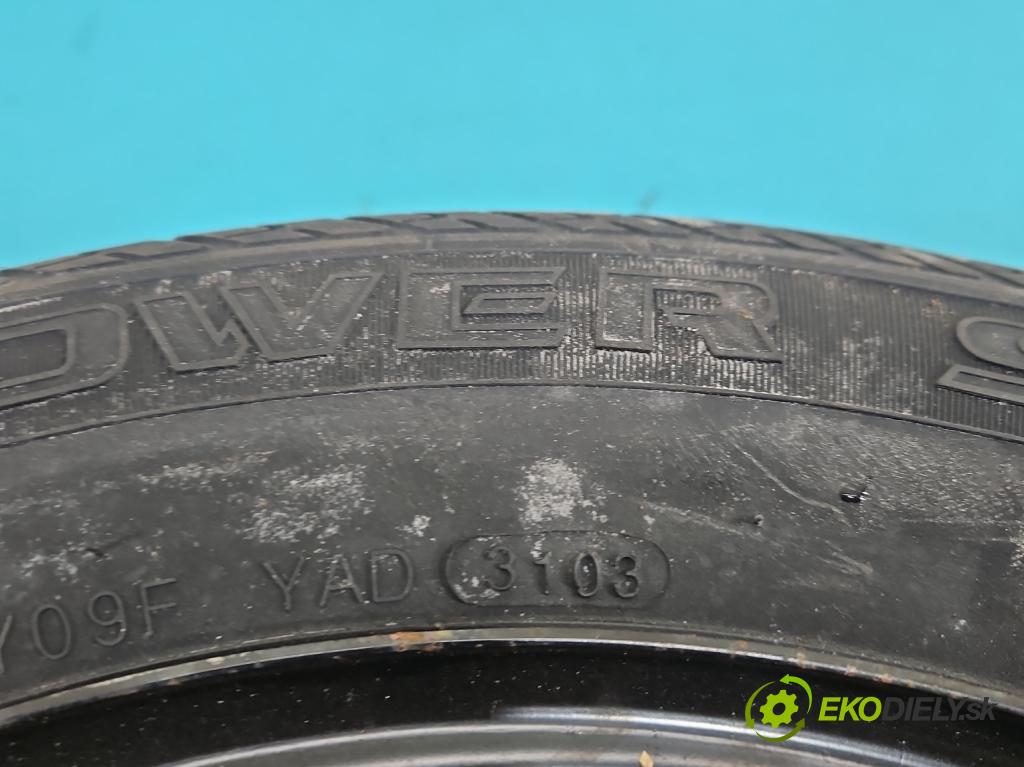 Kia Rio I 1999-2005 1.3 16V 82 HP manual 60 kW 1343 cm3 5- koleso rezervne 14"