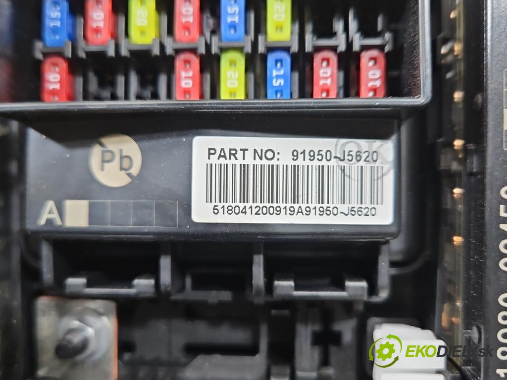 Kia Stinger 2017-2023 2.0 T-GDI: 256KM automatic 188 kW 1998 cm3 5- skrinka poistka 91950-J5620 (Poistková skrinka)