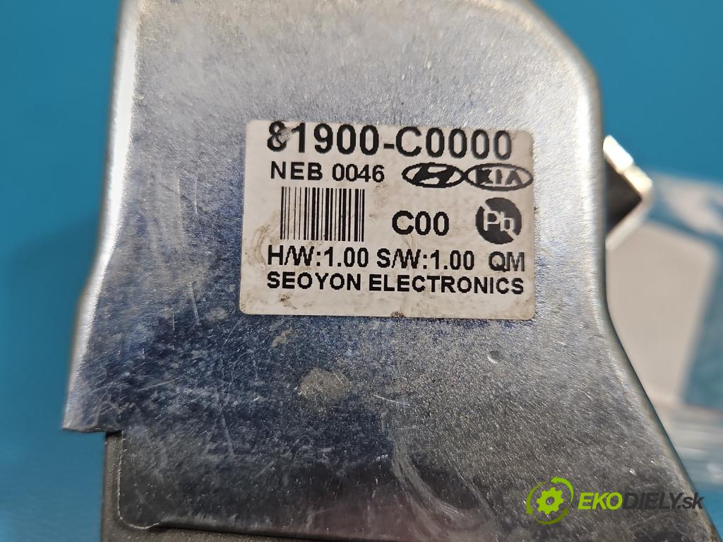 Kia Stinger 2017-2023 2.0 T-GDI: 256KM automatic 188 kW 1998 cm3 5- Blokáda: řízení: 81900-C0000 (Riadenie ostatné)