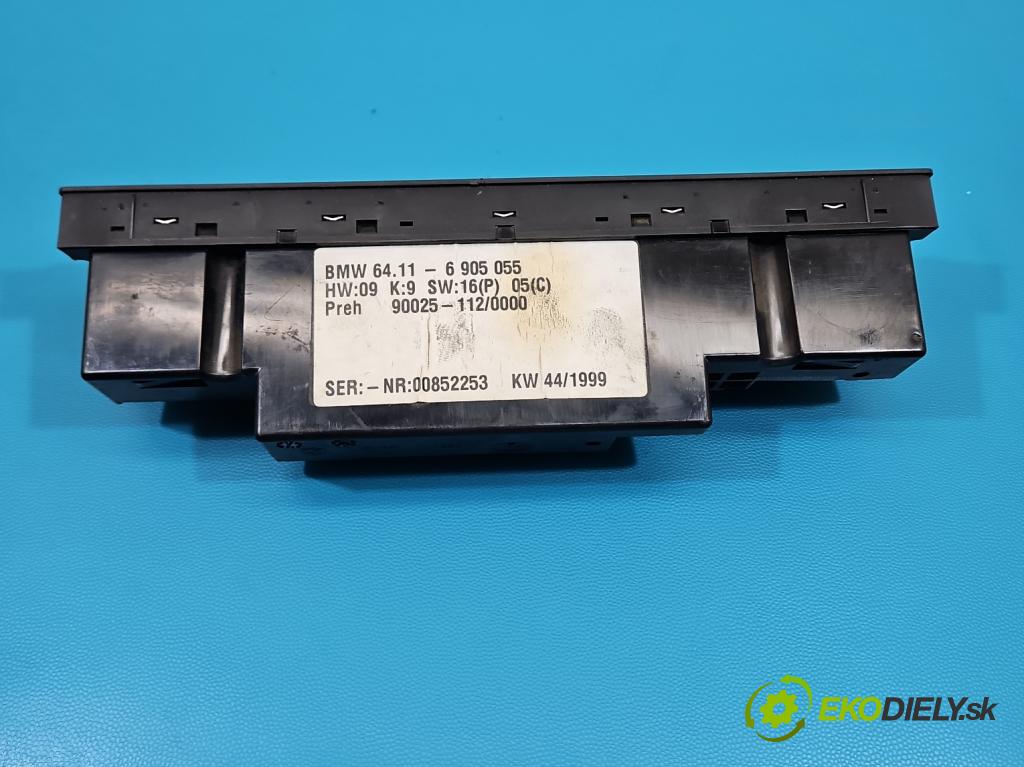 Bmw 5 E39 1996-2003 3.0d 193 HP manual 142 kW 2926 cm3 4- panel kúrenia 6905055