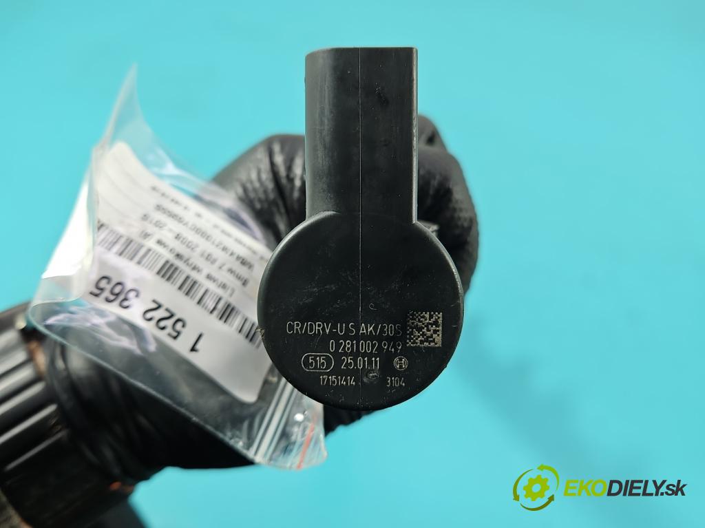 Bmw 7 F01 2008-2015 3.0d 245KM automatic 180 kW 2993 cm3 4- lišta vstrekovacia 0445216036 (Vstrekovacia lišta)