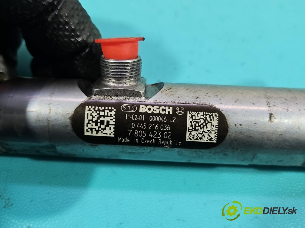 Bmw 7 F01 2008-2015 3.0d 245KM automatic 180 kW 2993 cm3 4- lišta vstrekovacia 0445216036 (Vstrekovacia lišta)