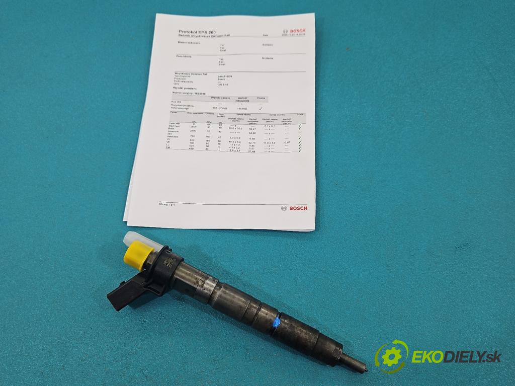 Bmw 7 F01 2008-2015 3.0d 245KM automatic 180 kW 2993 cm3 4- vstrek 0445116024 (Vstrekovač paliva)