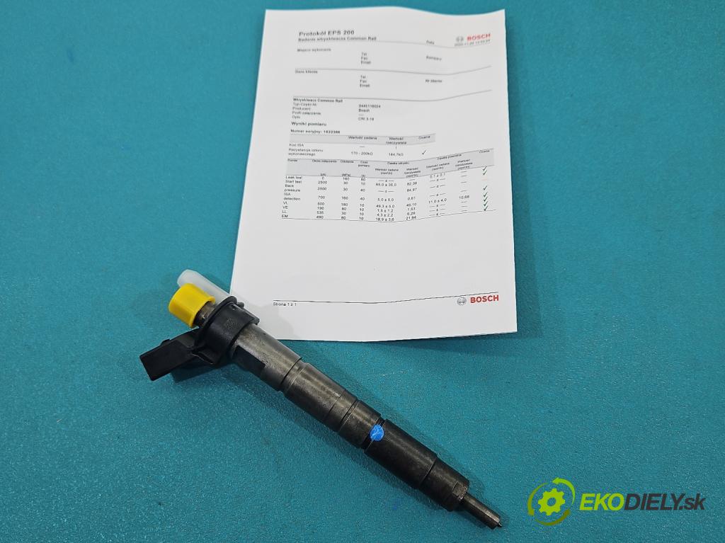 Bmw 7 F01 2008-2015 3.0d 245KM automatic 180 kW 2993 cm3 4- vstrek 0445116024 (Vstrekovač paliva)