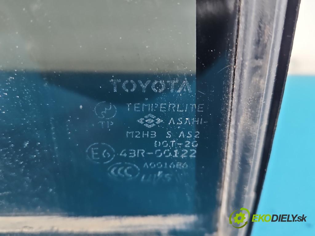 Toyota Land Cruiser J120 2002-2010 3.0 D4D 166 HP automatic 122 kW 2982 cm3 5- sklo dvere zadné ľavé