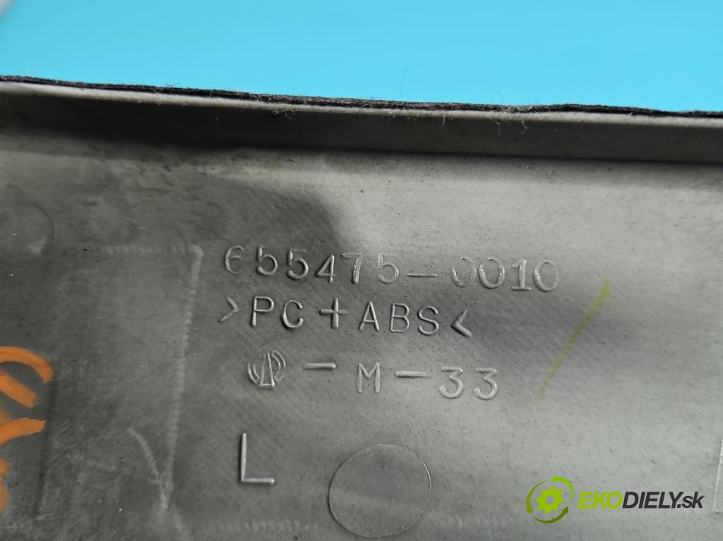 Toyota Land Cruiser J120 2002-2010 3.0 D4D 166 HP automatic 122 kW 2982 cm3 5- lišta ozdobná vnitŕní: 655475-0010