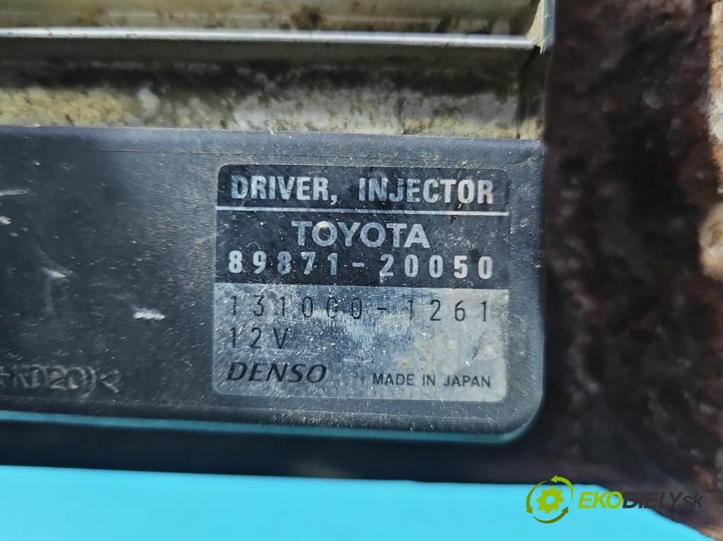 Toyota Land Cruiser J120 2002-2010 3.0 D4D 166 HP automatic 122 kW 2982 cm3 5- riadiaca jednotka ostatné 89871-20050