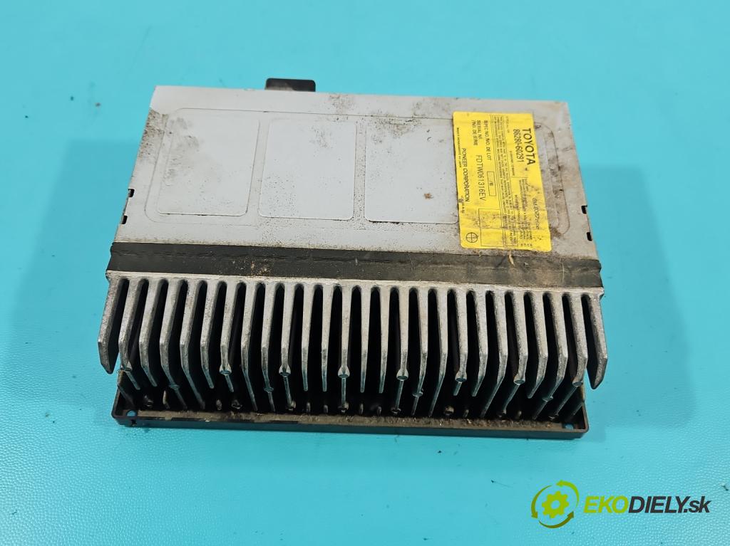 Toyota Land Cruiser J120 2002-2010 3.0 D4D 166 hp automatic 122 kW 2982 cm3 5- Zesilovač: 86280-60291 (Zesilovač)