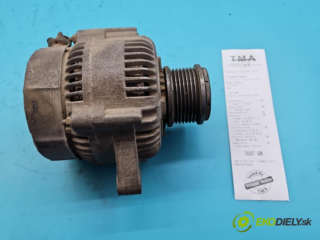 Toyota Land Cruiser J120 2002-2010 3.0 D4D 166 HP automatic 122 kW 2982 cm3 5- Alternator  (Alternátor)