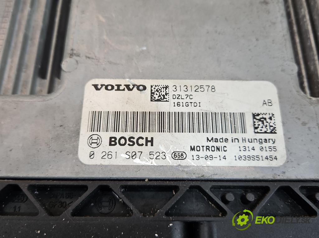 Volvo V40 II 2012-2019 1.6 T3 150 HP manual 110 kW 1596 cm3 5- riadiaca jednotka motora 0261S07523
