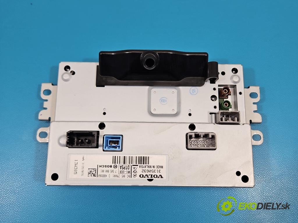 Volvo V40 II 2012-2019 1.6 T3 150 HP manual 110 kW 1596 cm3 5- Zobrazit: 31350692 (Prístrojová doska)