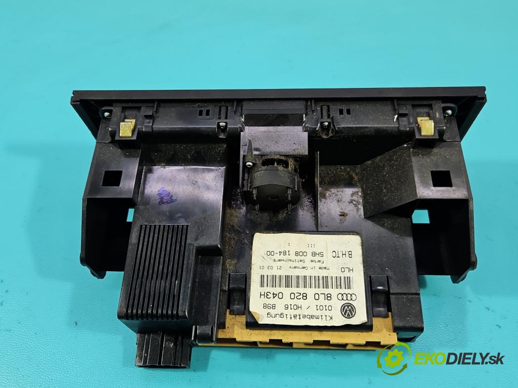 Audi A3 8L 1996-2003 1.6 SR 102 HP manual 75 kW 1595 cm3 3- panel kúrenia 8L0820043H