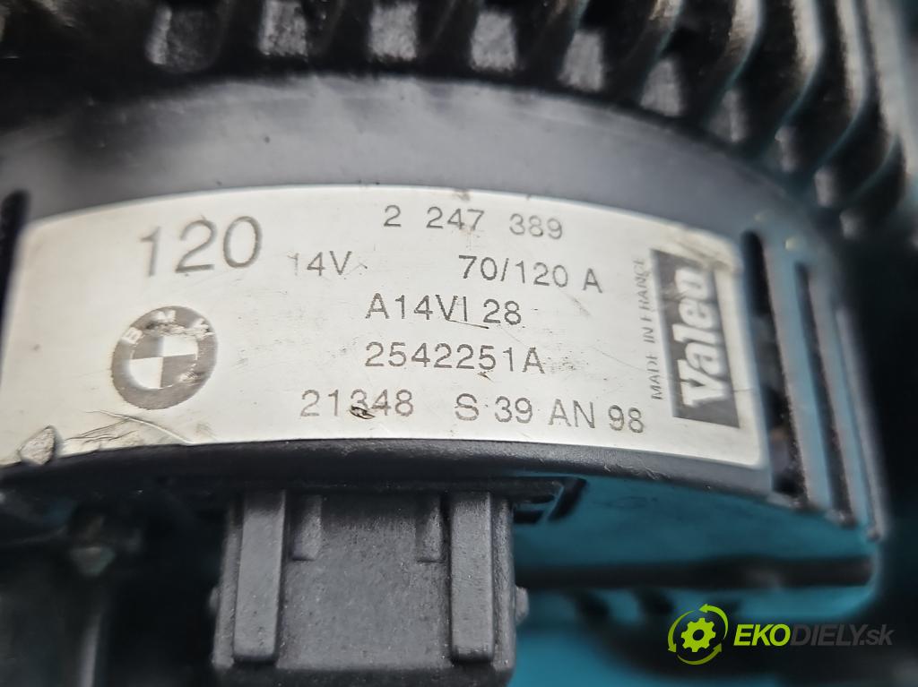 Bmw 5 E39 1996-2003 3.0d 193 HP manual 142 kW 2926 cm3 4- Alternator 2542251A (Alternátor)