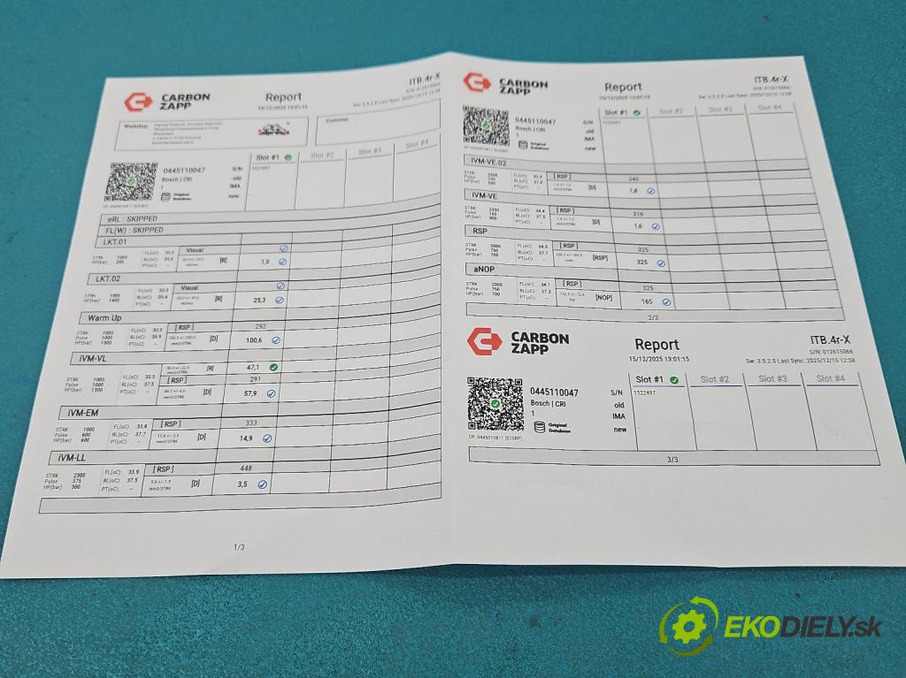 Bmw 5 E39 1996-2003 3.0d 193 HP manual 142 kW 2926 cm3 4- vstrek 0445110047 (Vstrekovač paliva)
