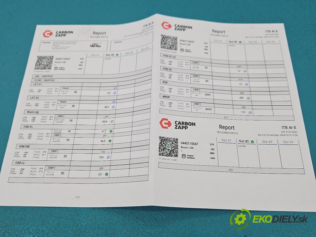 Bmw 5 E39 1996-2003 3.0d 193 HP manual 142 kW 2926 cm3 4- vstrek 0445110029 (Vstrekovač paliva)