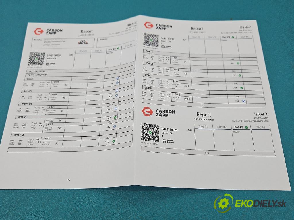 Bmw 5 E39 1996-2003 3.0d 193 HP manual 142 kW 2926 cm3 4- vstrek 0445110029 (Vstrekovač paliva)