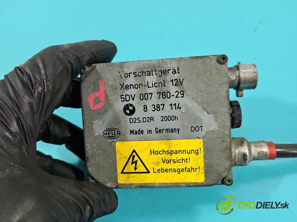 Bmw 5 E39 1996-2003 3.0d 193 HP manual 142 kW 2926 cm3 4- střídač: xenon 5DV007760-29 (Riadiaca jednotka xenónu)