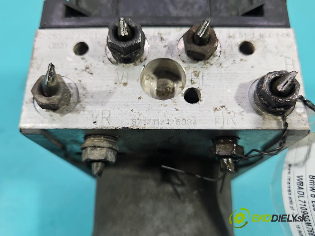 Bmw 5 E39 1996-2003 3.0d 193 HP manual 142 kW 2926 cm3 4- čerpadlo abs 0265900001 (Pumpa ABS)