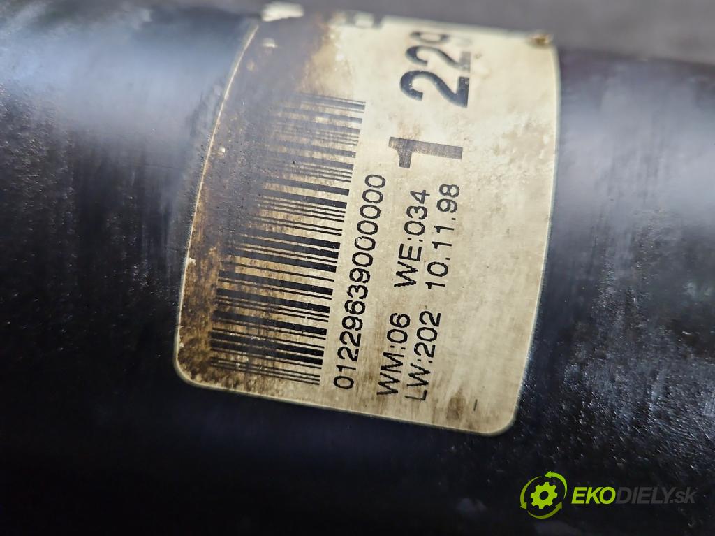 Bmw 5 E39 1996-2003 3.0d 193 HP manual 142 kW 2926 cm3 4- Hřídel: zadné 1229639 (Kardaňový hriadeľ)