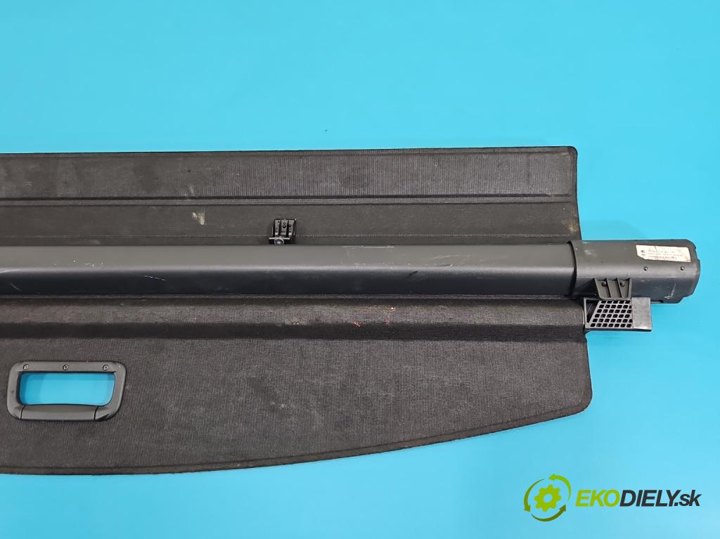 Skoda Fabia III 2014- 2021 1.2 TSI 110 hp manual 81 kW 1197 cm3 5- roleta 6V9867871B (Roleta zavazadlového prostoru)