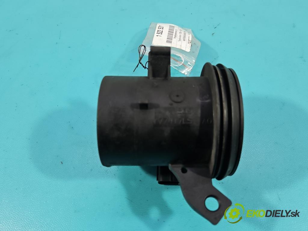 Toyota Auris I 2006-2013 1.6 VVTI 124hp manual 91 kW 1598 cm3 5- průtokoměr: 22204-31020 (Váha vzduchu)