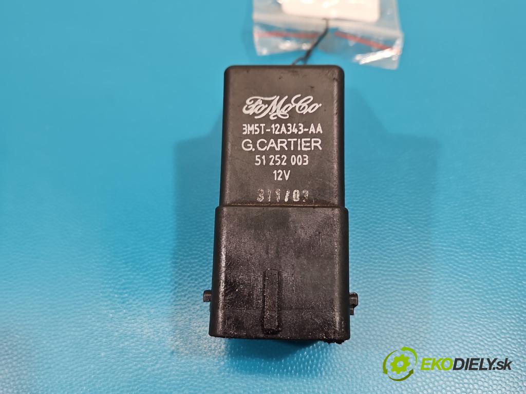 Mazda 3 I BK 2003-2009 1.6 citd 109 HP manual 80 kW 1560 cm3 5- Relé: svíčky: zařicích: 3M5T-12A343-AA (Relé)