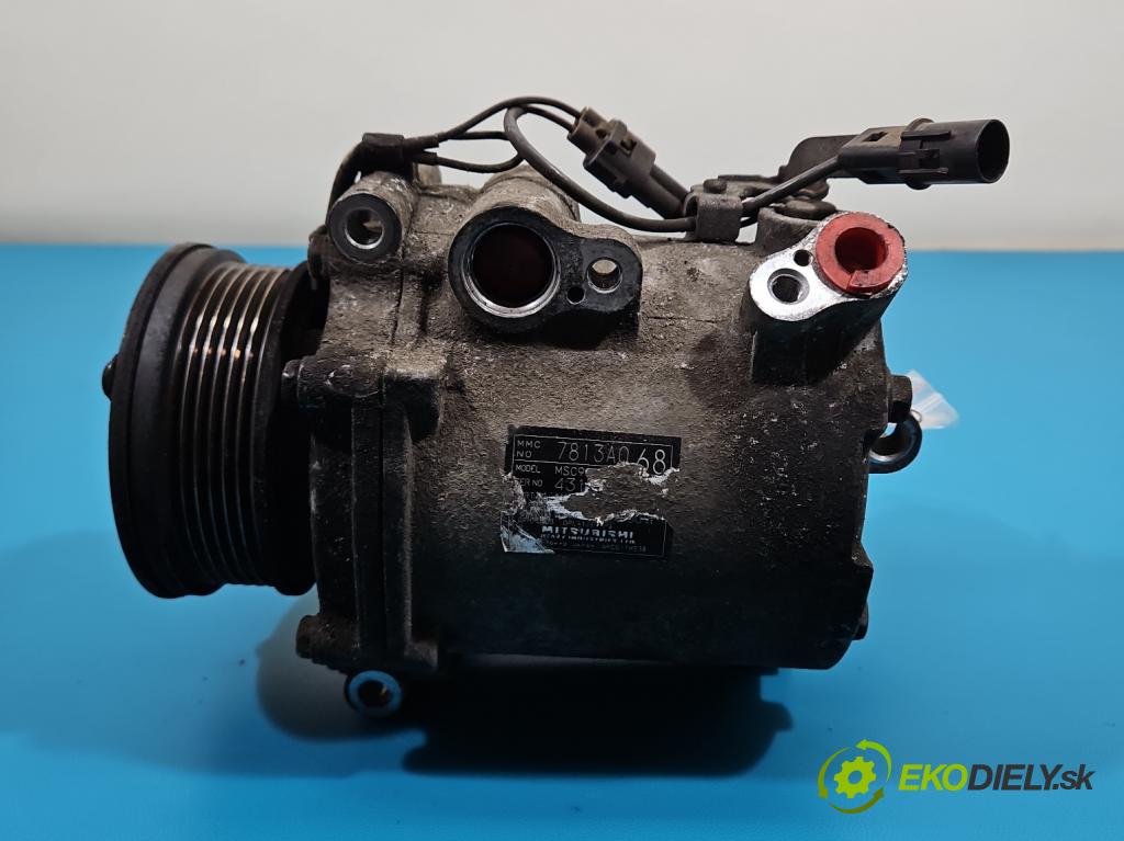 Mitsubishi Outlander II 2006-2013 2.0 DI-D 140 HP manual 103 kW 1968 cm3 5- Kompresor: klimatizácie 7813A068 (Kompresor klimatizácie)