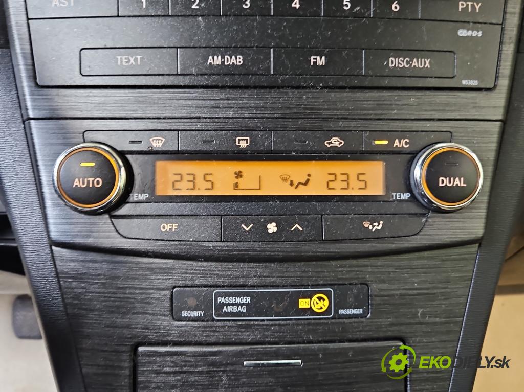 Toyota Avensis III T27 2009-2018 2.0 D4D 126 HP manual 93 kW 1998 cm3 4- panel kúrenia 55900-05340