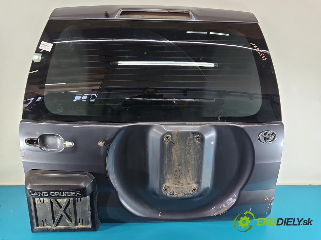 Toyota Land Cruiser J120 2002-2010 3.0 D4D 166 hp automatic 122 kW 2982 cm3 5- zadní kufrové dveře  (Zadní kapota (kufr))