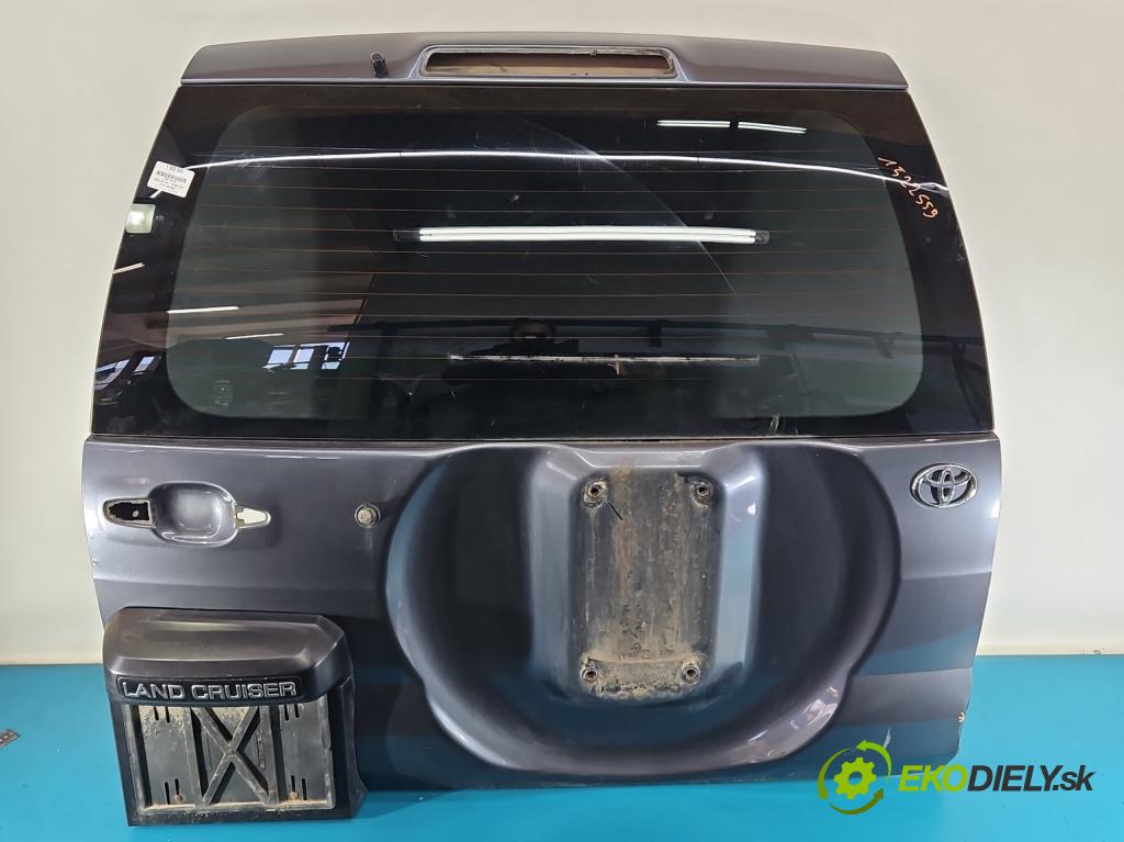 Toyota Land Cruiser J120 2002-2010 3.0 D4D 166 hp automatic 122 kW 2982 cm3 5- zadní kufrové dveře  (Zadní kapota (kufr))
