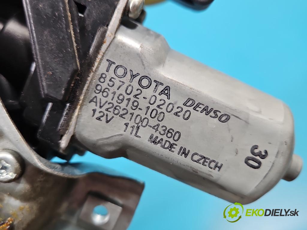 Toyota Avensis III T27 2009-2018 2.0 D4D 126 hp manual 93 kW 1998 cm3 4- mechanismus stahování přední levý 85702-02020